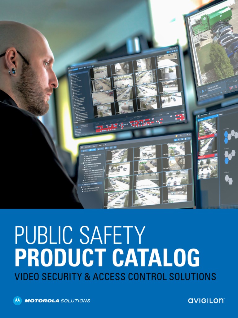 Avigilon VSA Public Safety Solutions Catalog EN 0222 JS PDF Access Control