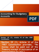 Accounting For Budgetary Accounts
