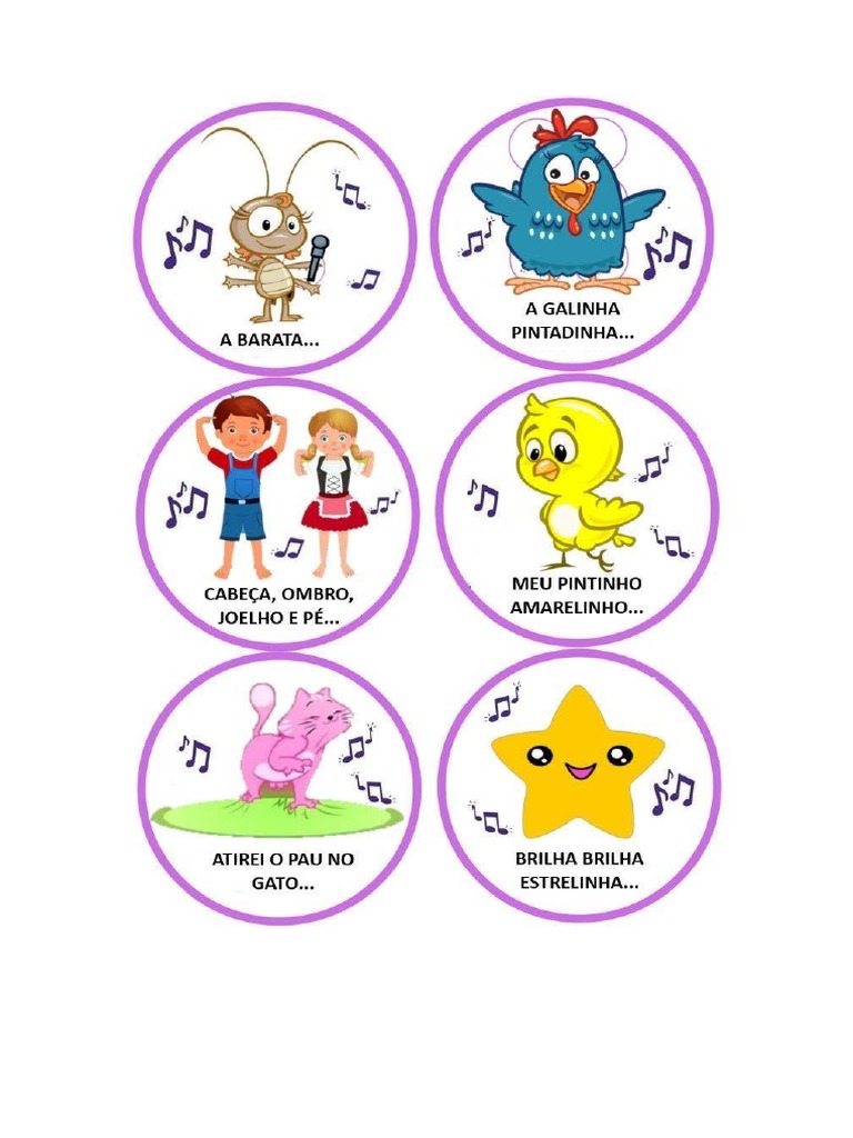 Fichas para Caixa Musical | PDF