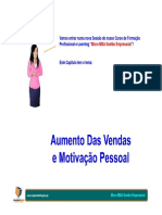 Aumento Das Vendas e Motivacao Pessoal Modo de Compatibilidade