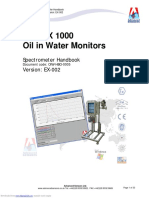 OIW-EX 1000 Oil in Water Monitors: Spectrometer Handbook Version: EX-002