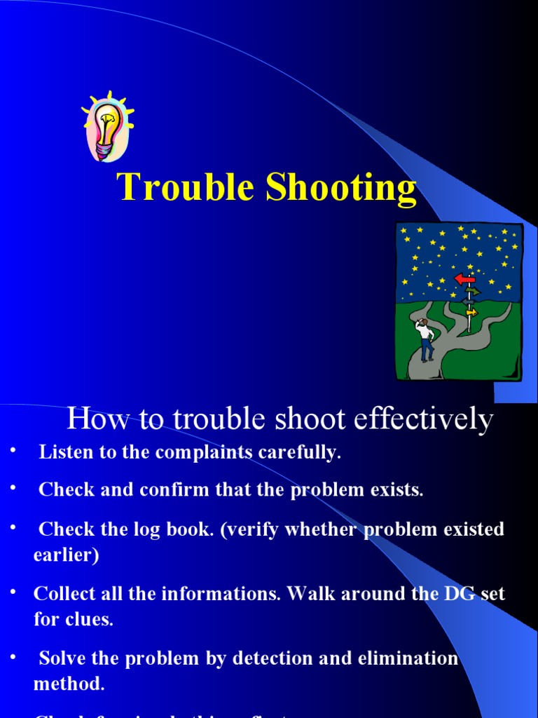 MAIN ENGINE TROUBLESHOOTING visual data 3