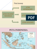 Peta Konsep: Letak Astronomis Letak Geografis Letak Wilayah Indonesia