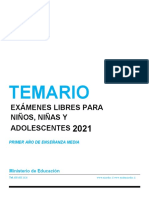 Temario Media 1 - Medio