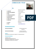 Curriculum Vitae SL