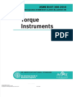 Torque Instruments: ASME B107.300-2010