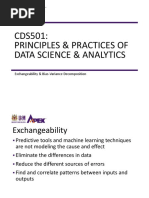 Chapter7 - Exchangeability Bias-Variance Decomposition