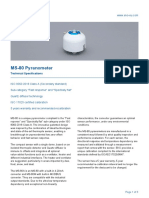 MS-80 Pyranometer: Technical Specifications