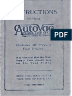 Autovac Booklet