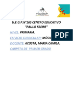 Planificacion Anual 1er Grado