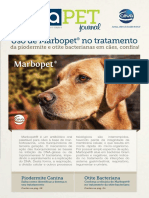 Uso Marbopet Piodermite Otite Bacterianas Cães