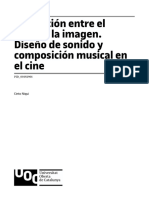Diseño y Creación Sonora - Módulo 2 - La Relación Entre El Audio y La Imagen. Diseño de Sonido y Composición Musical en El Cine