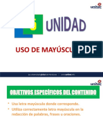 Uso de Mayúscula