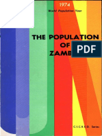 The Population OF Zambia