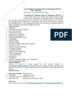 International Journal on Foundations of Computer Science & Technology (IJFCST)