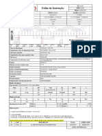 Folha de Instrução: FI: SDP: Motor: Dados Elétricos