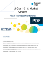 Natural Gas 101 & Market Update: OGA Technical Conference