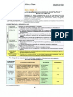 Bloque III. - Actividades Socioeconomicas, Sociopoliticas y Socio Culturales