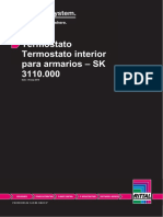 Termostato Termostato Interior para Armarios - SK 3110.000: Date: 05-Sep-2018