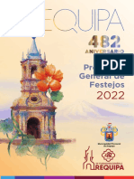 Programa Por Los 482 Aniversario de Arequipa (Frase Corta)