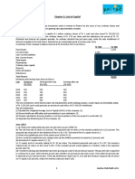 Chapter 5: Cost of Capital Dec 2014: TK 000 TK 000