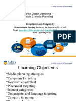 ADM-I Module 2-Digital Advertising by D Pandey Keynote