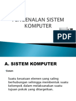 Bahan Ujian 1 - Sistem Komputer