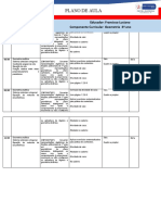 PLANO DE AULA - 3 Ano (Maio 1)