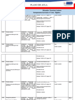 PLANO DE AULA - 9 Ano (Maio 1)