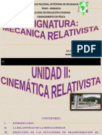 Cinemática Relativista 2017