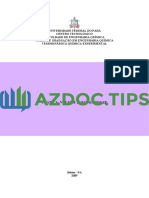 Azdoc - Tips Relatorio Termo Exp Vol Parcial Molar Agua Etanol