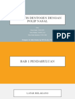 CRS Sinusitis Dentogen Dengan Polip Nasal Nurul, Nada, Putri