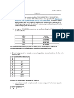 Gestión de proyectos - Resumen de métodos de proyección