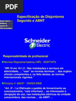ABNT NBR Disjuntores X Normas Abnt