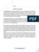 Protocolos de Subtitulación SPPS Argentina
