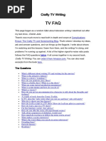 Writing a TV Show Script Guide | PDF | Screenplay