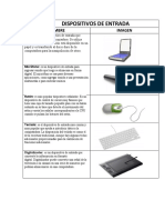 Dispositivos de Entrada y Salida