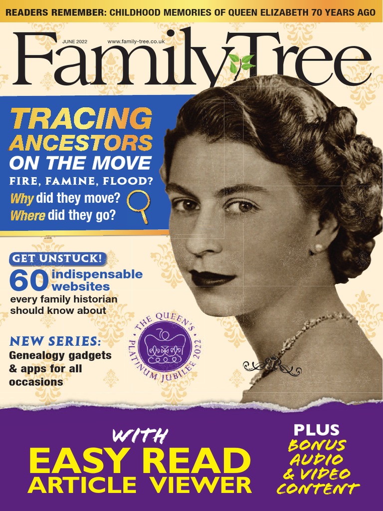 Family Tree UK - June 2022 | PDF | Elizabeth Ii | Earth Sciences