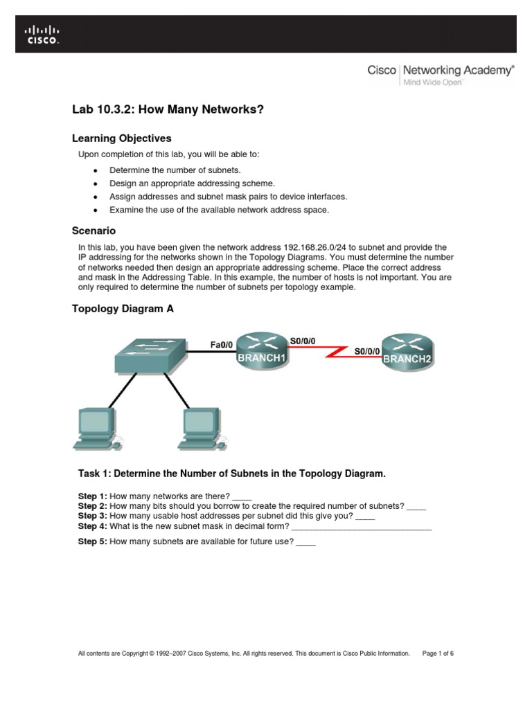 10 3 2 2 | PDF | Cisco Certifications | Internet Standards