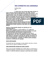 OS 12 MAIORES ATRIBUTOS DA LIDERANÇA