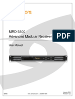 MRD 5800 Manual 8089S