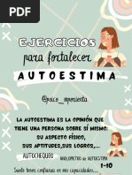 Cuadernillo de Autoestima para Adolescentes | PDF | Autoestima ...