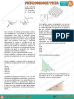 Lista Trigonometria Triângulos Especiais