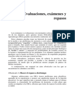 Evaluaciones, Exámenes y Repasos