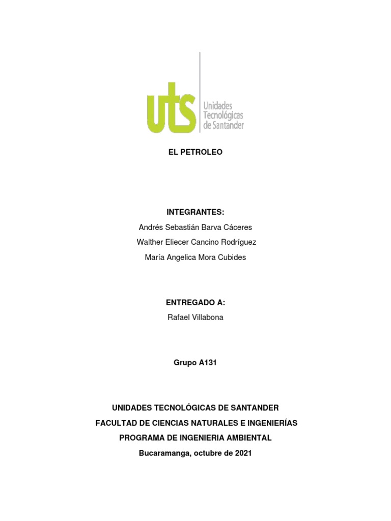 Origen y economía del petróleo en Colombia | PDF | OPEP | Petróleo