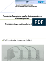 Aula 27 - Condução Transiente Efeitos Espaciais