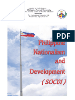 2S - SOC01 - Philippine Nationalism and Development