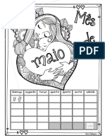 Calendários Do Mês de Maio 2022