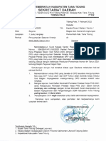 Surat Pengumpulan SKP 2021