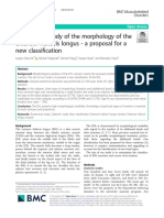 A Cadaveric Study of The Morphology of The Extensor Hallucis Longus